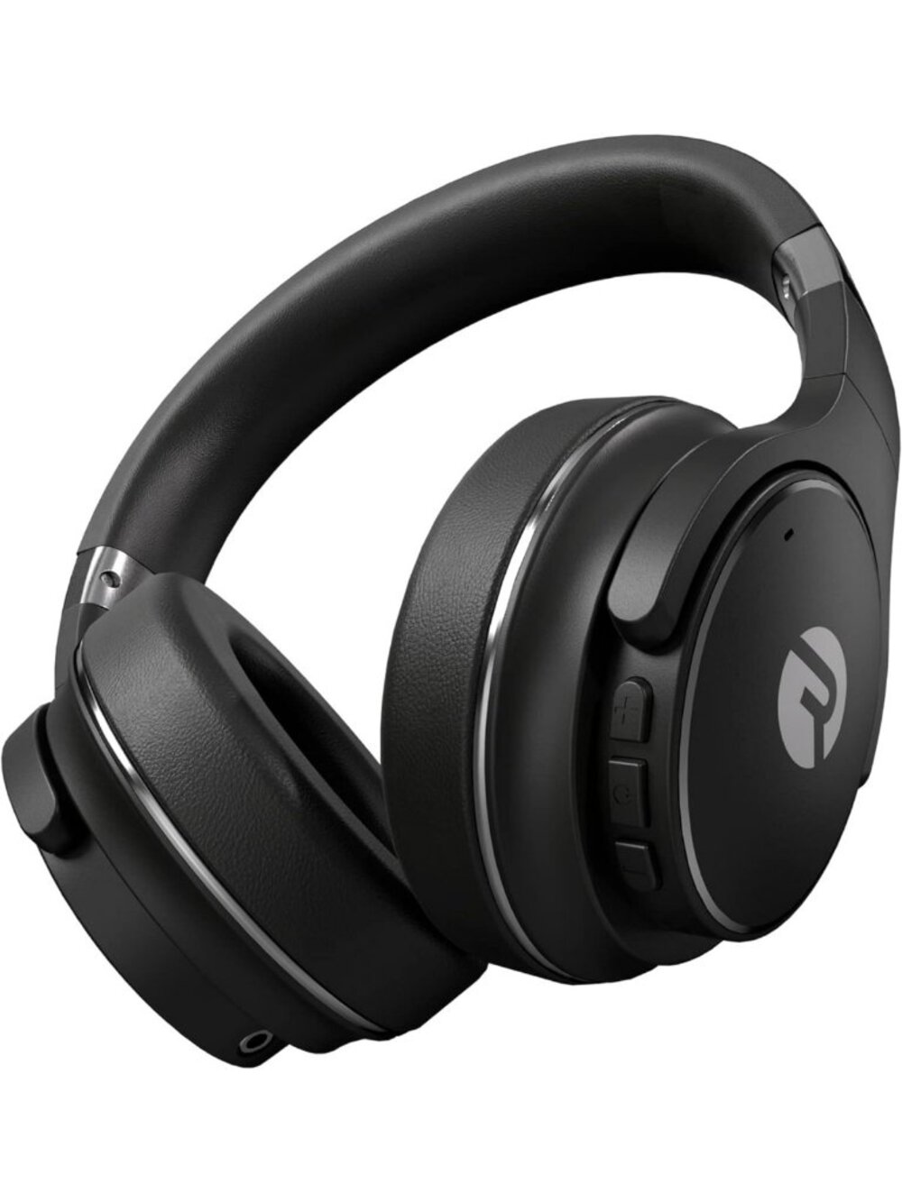 Wireless Over-Ear Noise Cancelling Headphones - Sleek Black Design, Comfortable